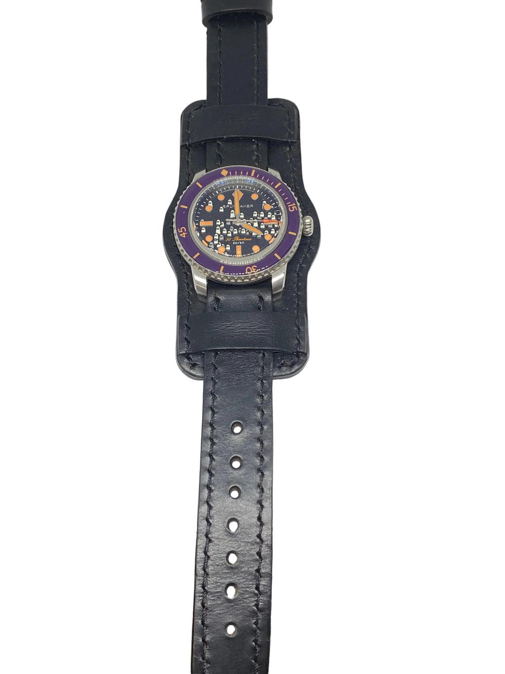 Defcon Aviator Bund Strap | Horween Chromexcel | Black