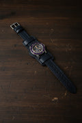 Defcon Aviator Bund Strap | Horween Chromexcel | Black