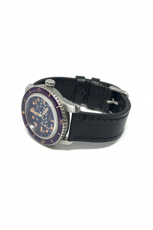Defcon Cavalry Watch Strap | Horween Chromexcel | Black