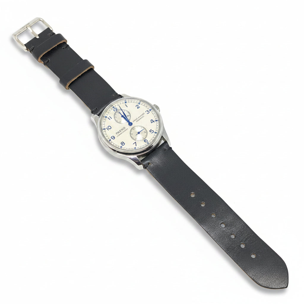 Defcon Field Issue Watch Strap | Horween Chromexcel | Black