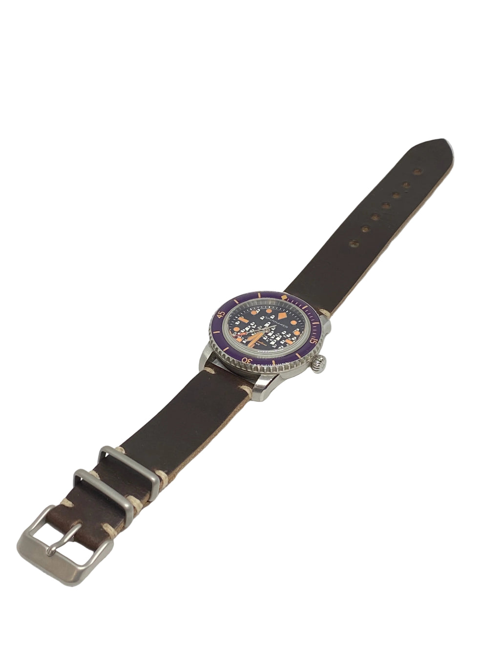 Defcon Trench Issue Watch Strap | Horween Chromexcel| Brown