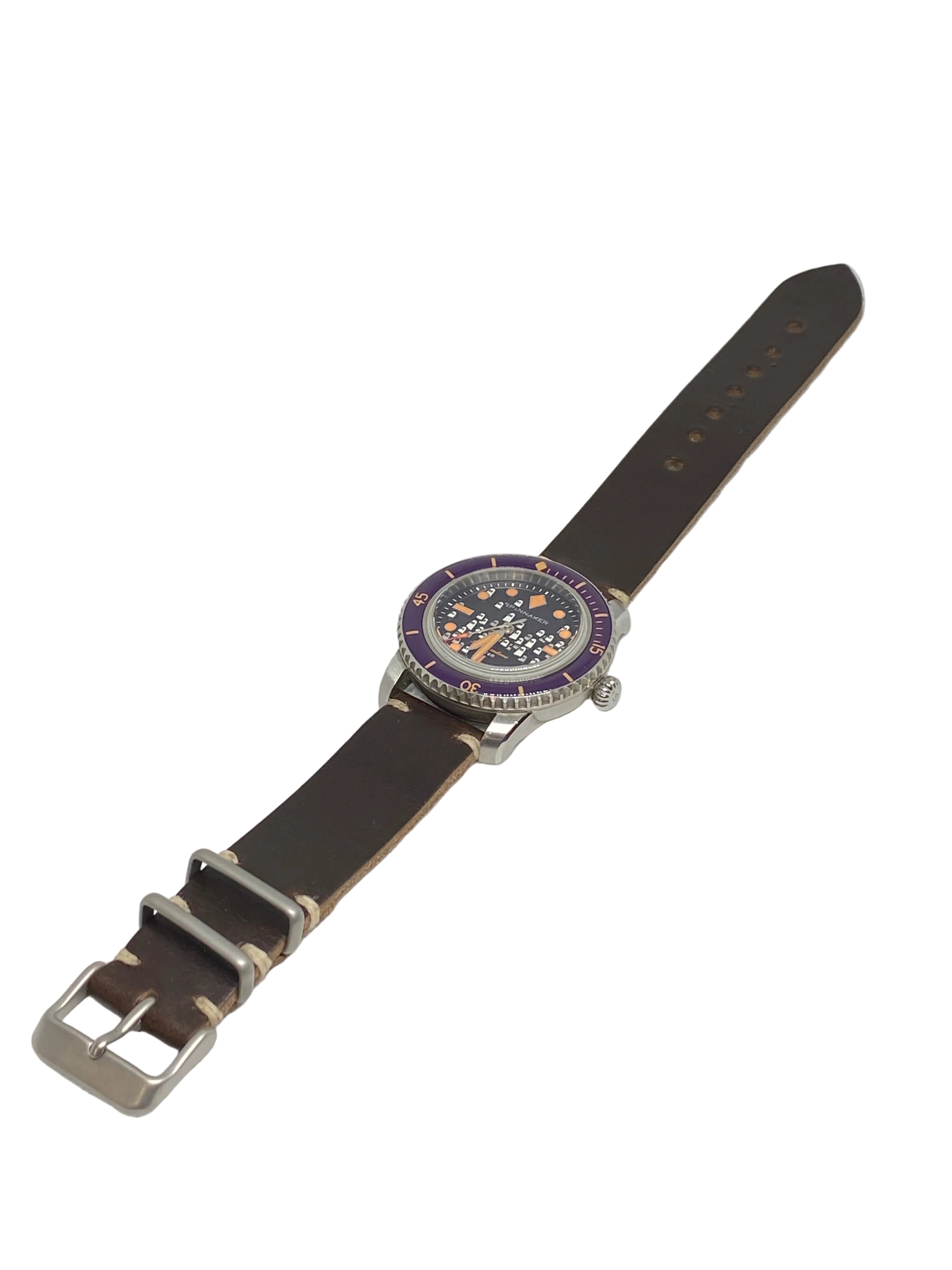 Defcon Trench Issue Watch Strap | Horween Chromexcel| Brown