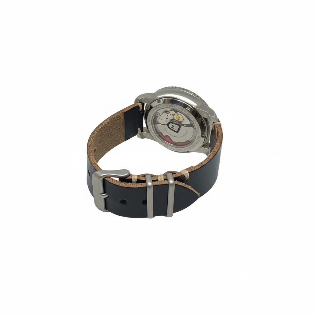 Defcon Trench Issue Watch Strap | Horween Chromexcel| Black