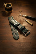 Sumter Watch Strap | American Alligator | Black