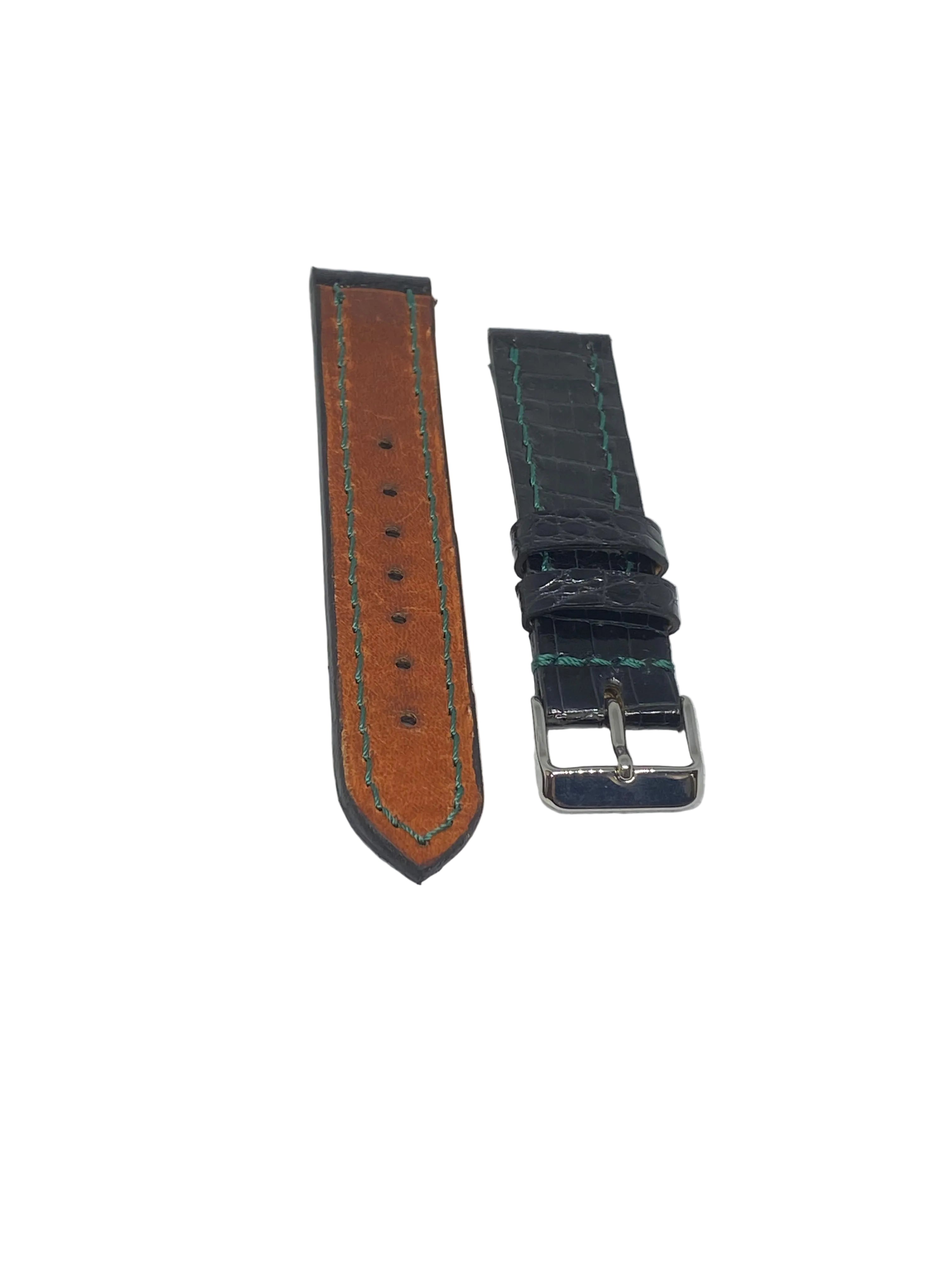 Sumter Watch Strap | American Alligator | Black