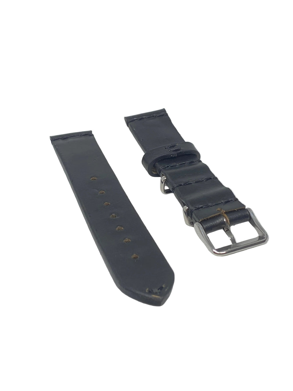 Defcon Artillery Watch Strap | Horween Chromexcel | Black