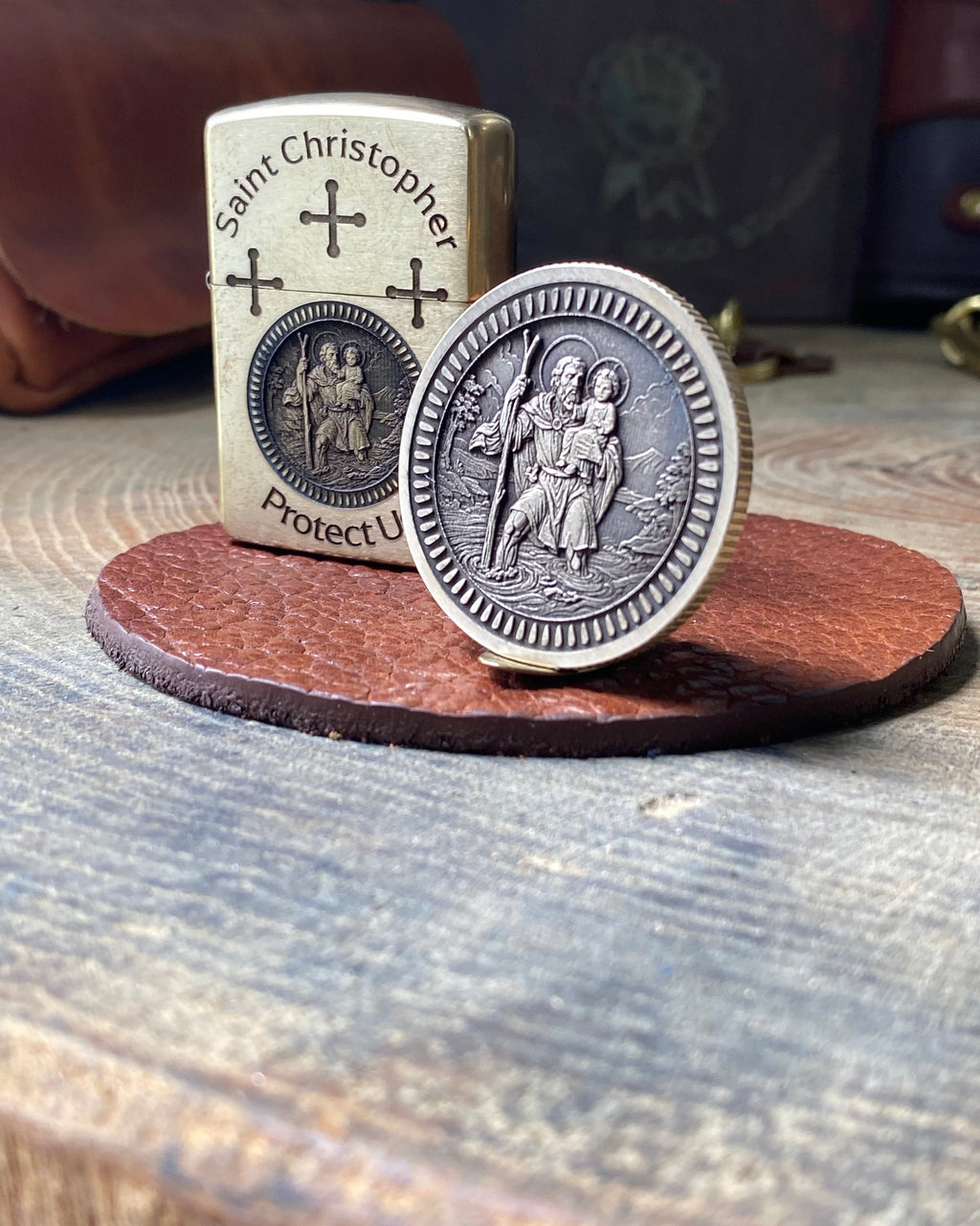 Protect Us Carry Set | Saint Christopher