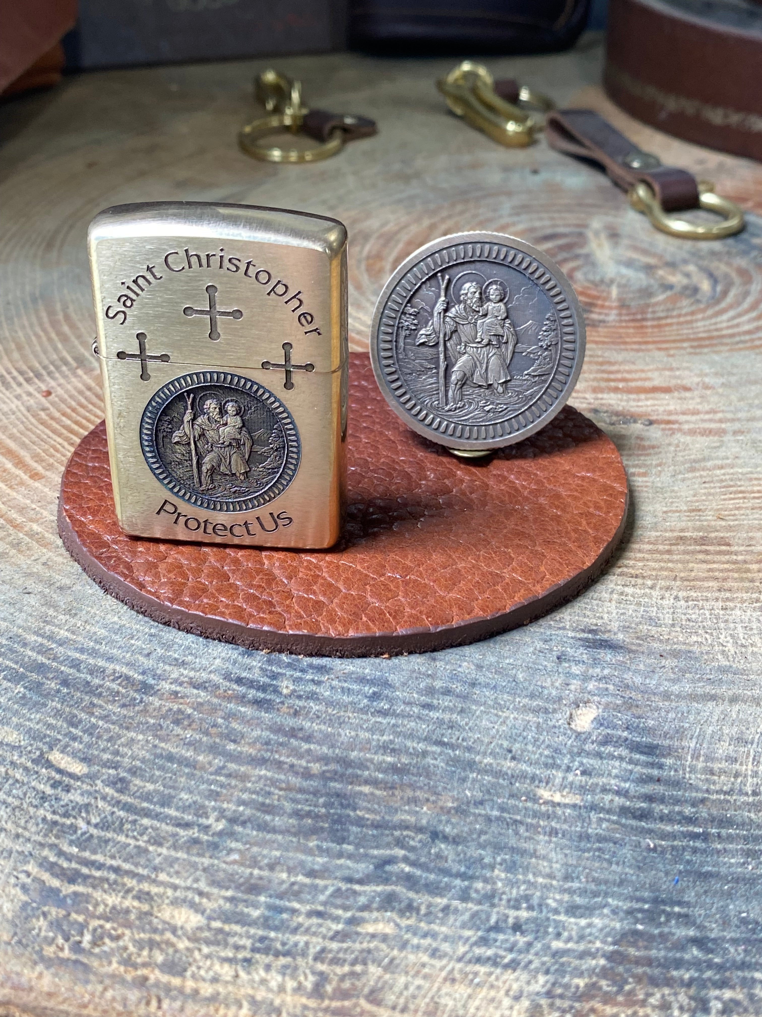 Protect Us Carry Set | Saint Christopher
