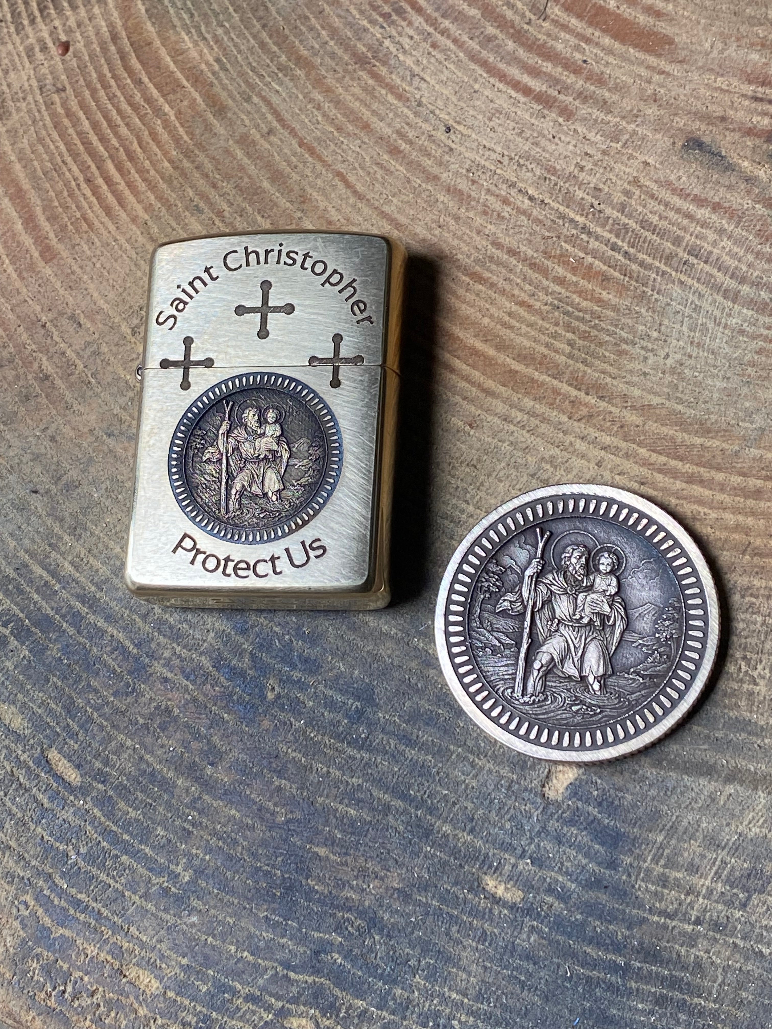 Protect Us Carry Set | Saint Christopher