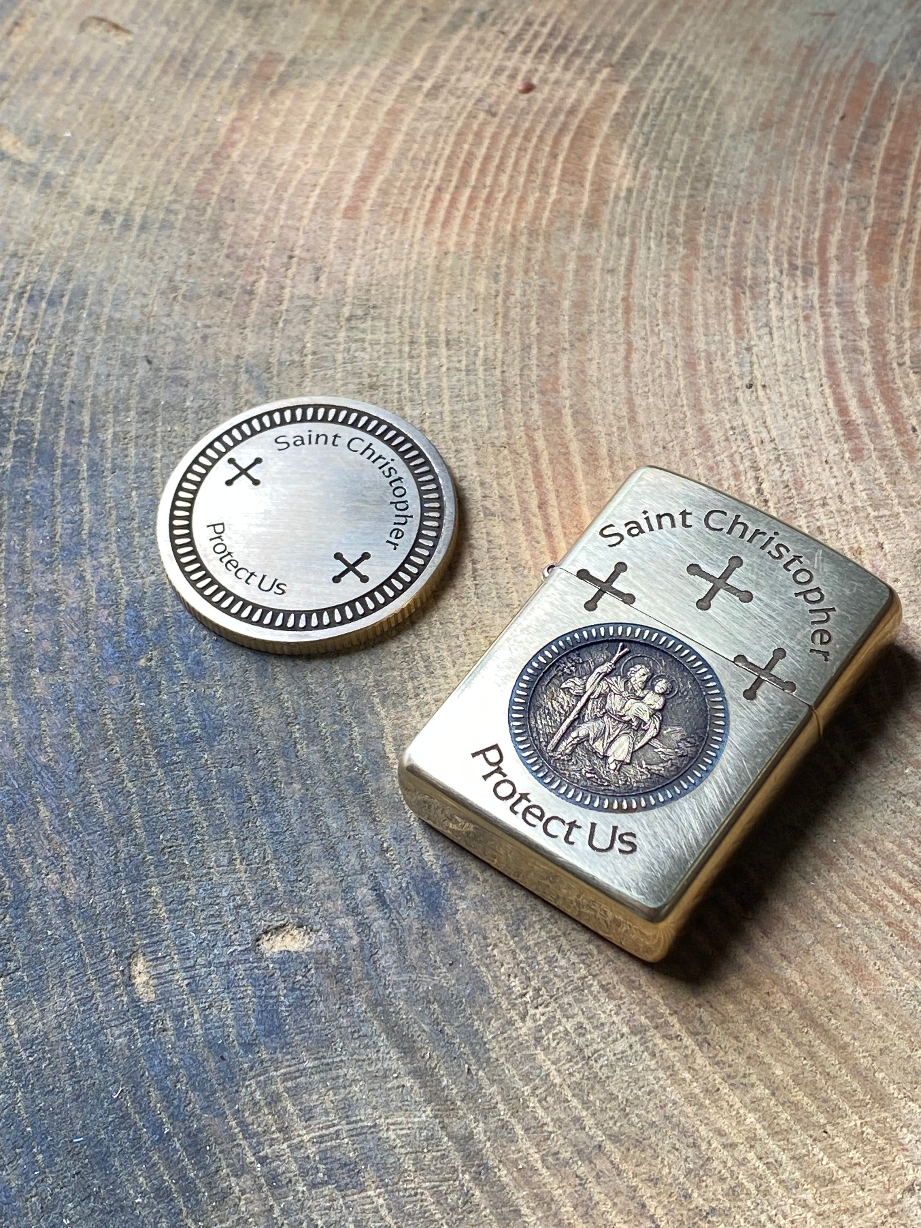 Protect Us Carry Set | Saint Christopher