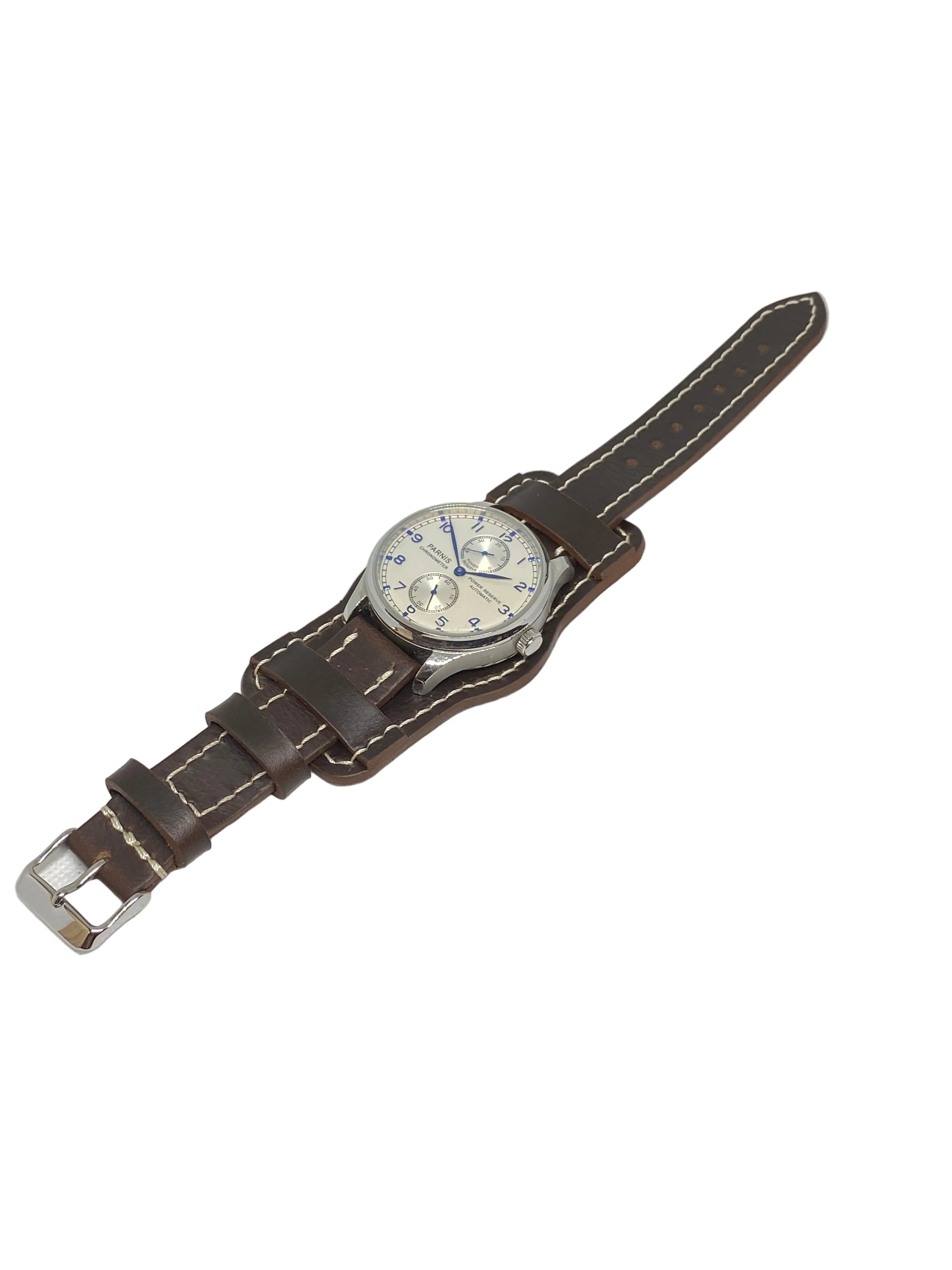 Defcon Aviator Bund Strap | Horween Chromexcel | Brown