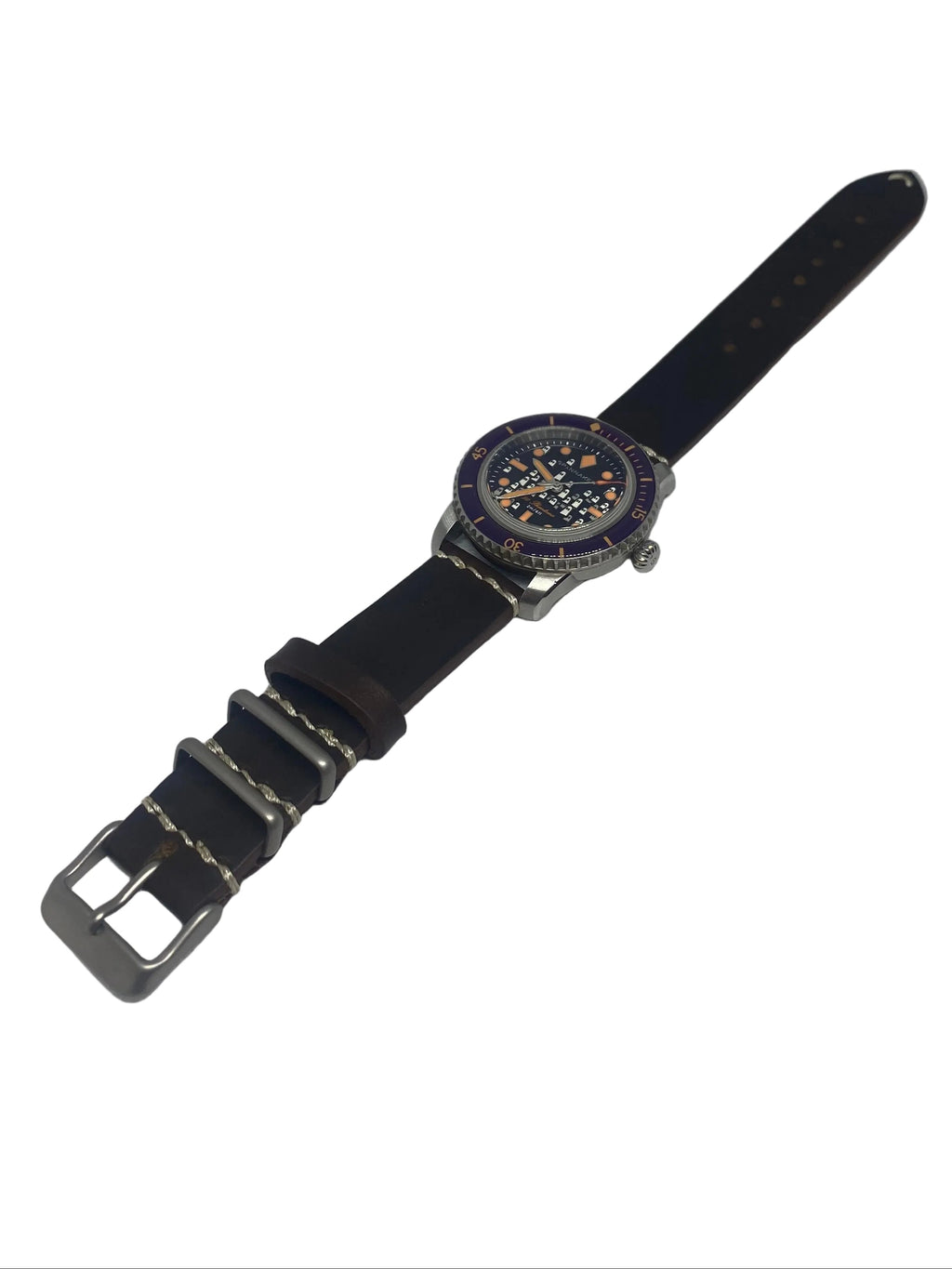 Defcon Artillery Watch Strap | Horween Chromexcel | Brown