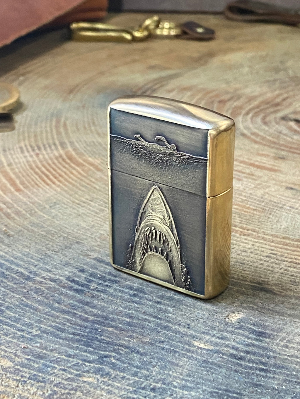 Jaws 3D | Brass Armor Zippo
