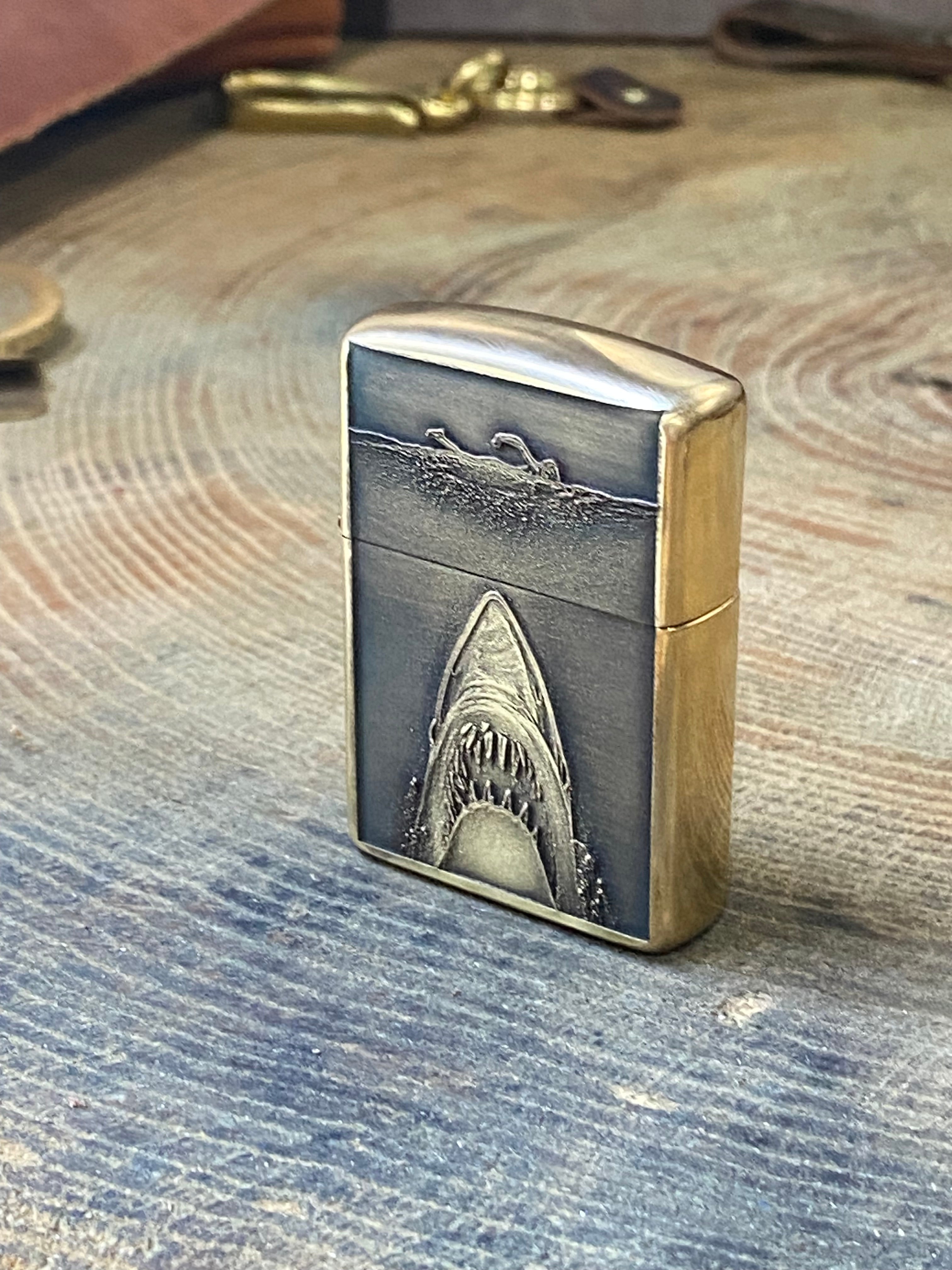 Jaws 3D | Brass Armor Zippo