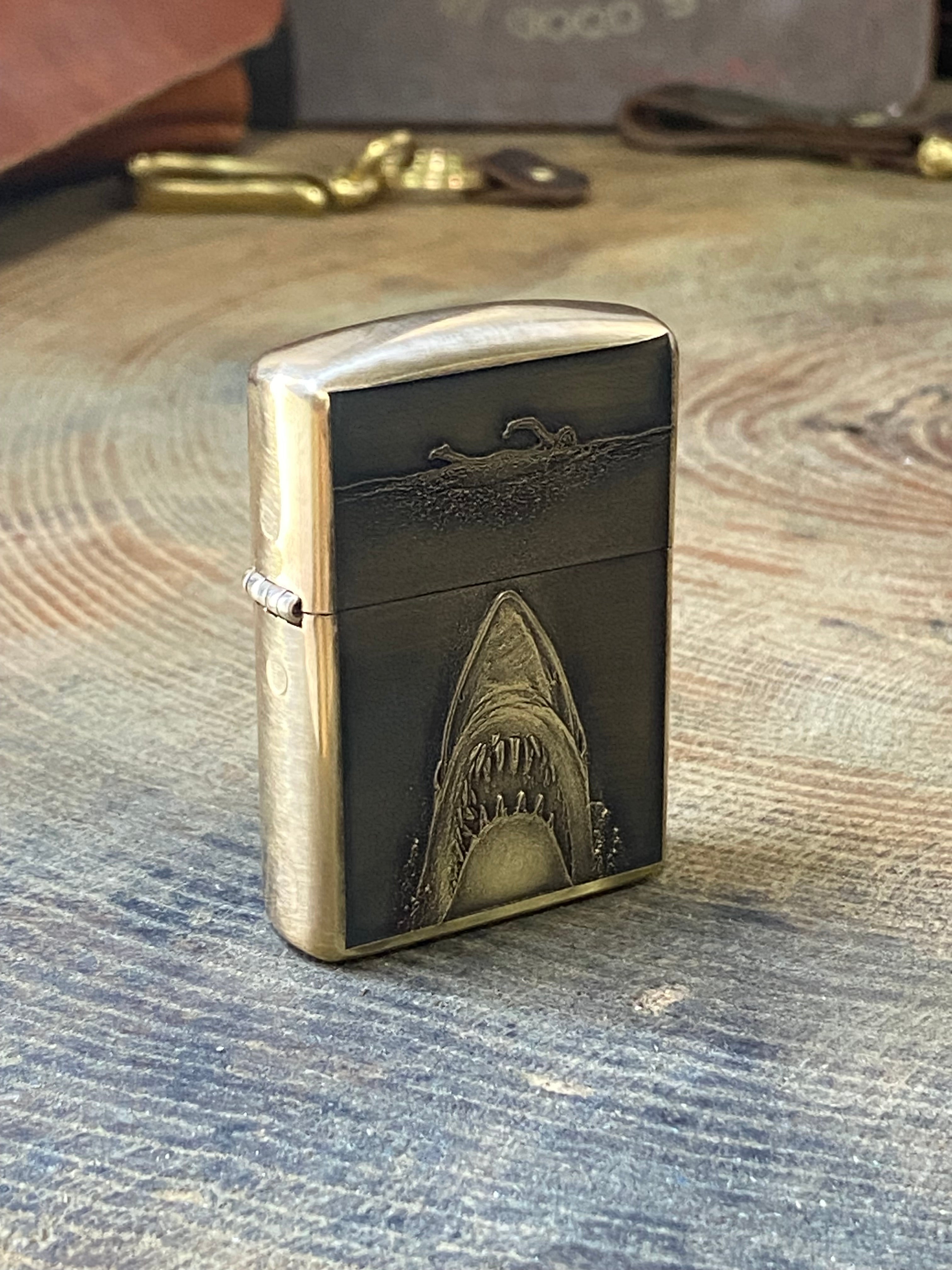 Jaws 3D | Brass Armor Zippo