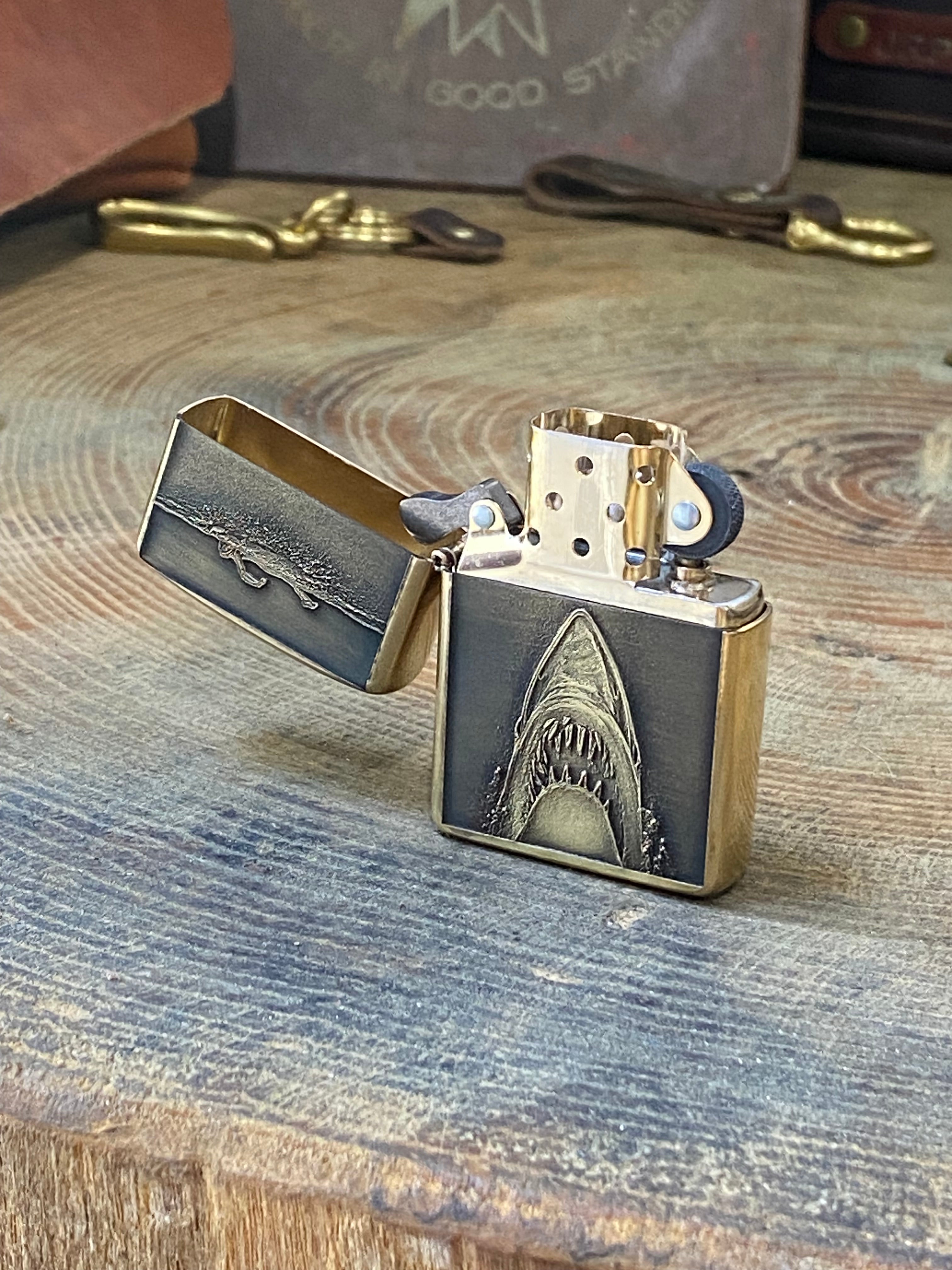 Jaws 3D | Brass Armor Zippo