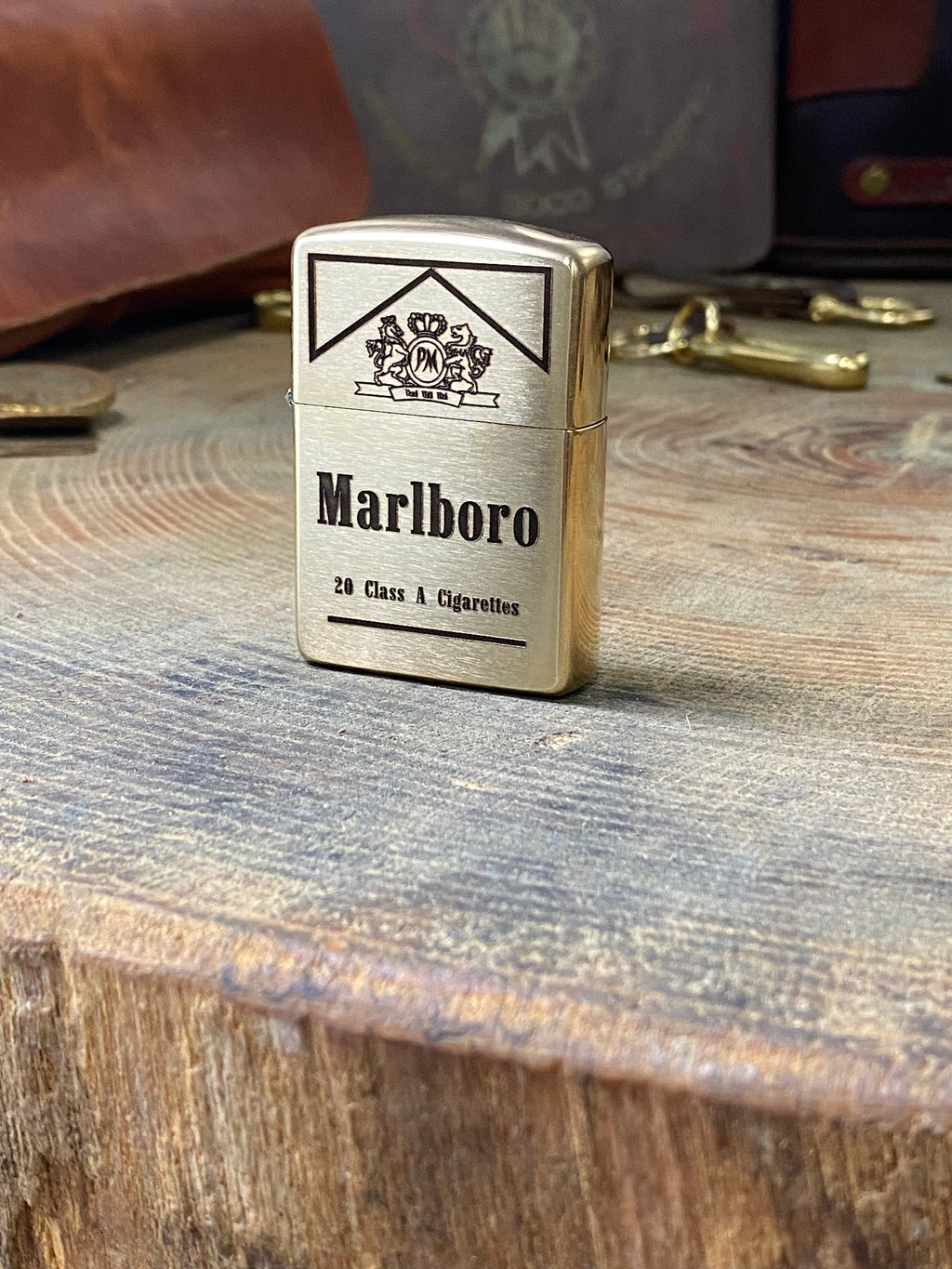 Marlboro | Brass Armor Zippo