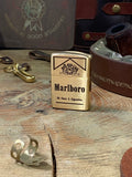 Marlboro | Brass Armor Zippo
