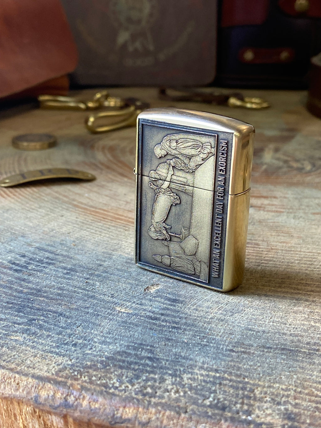 The Exorcist 3D | Brass Armor Zippo