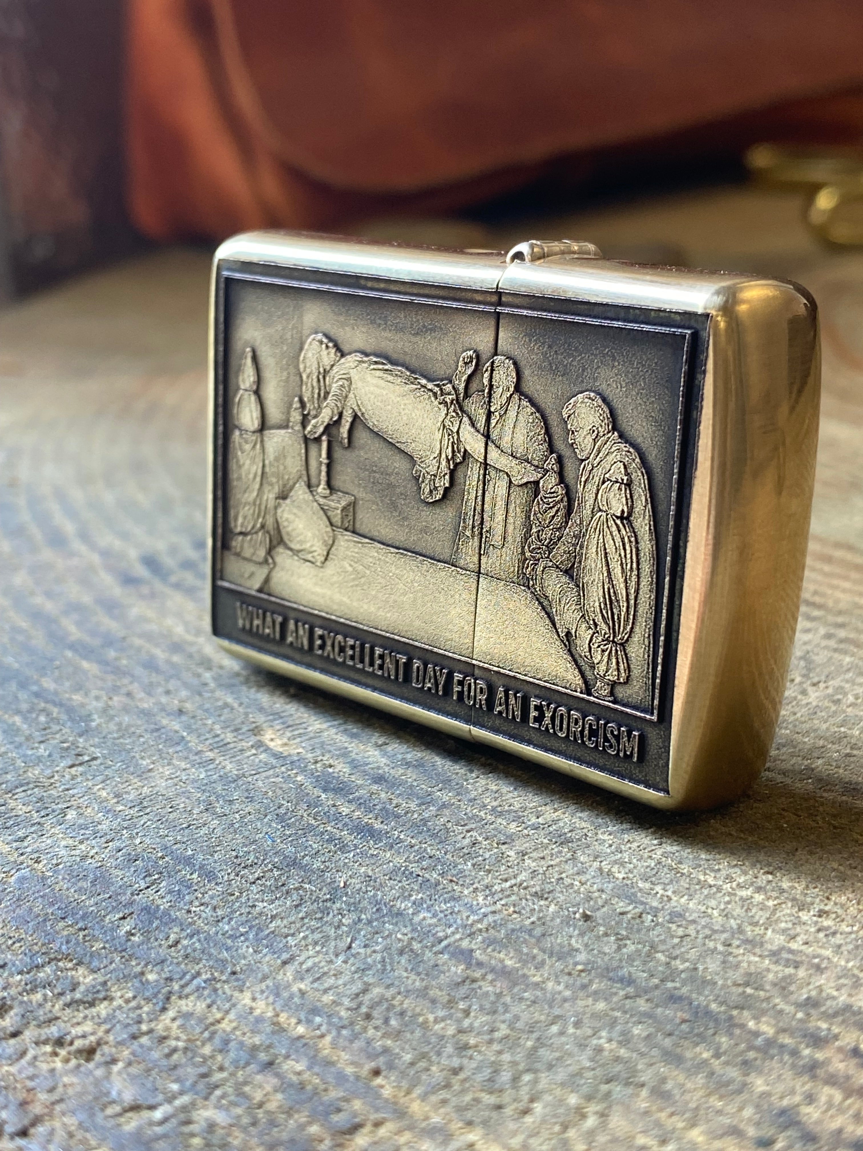 The Exorcist 3D | Brass Armor Zippo