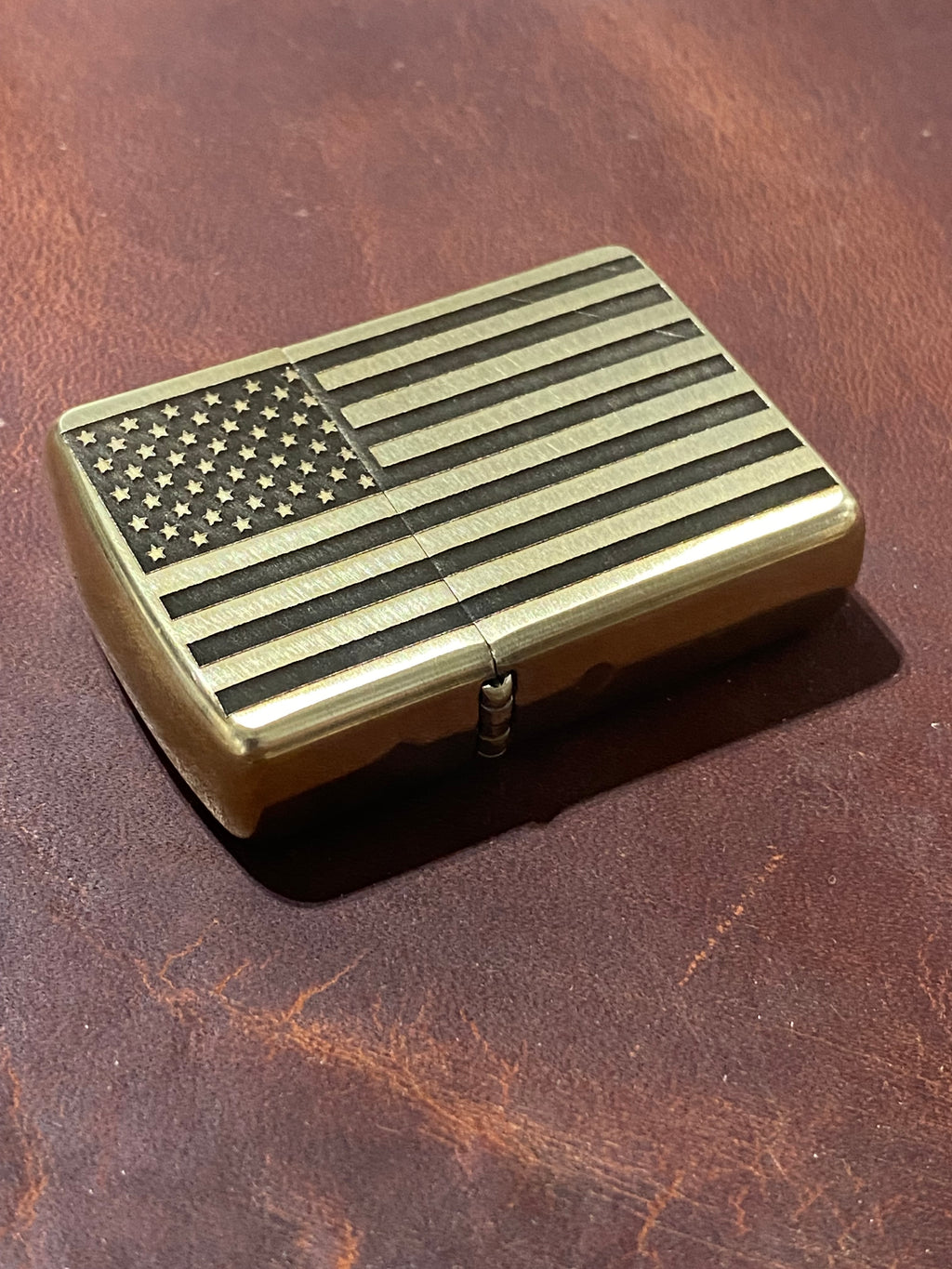 American Flag | Brass Armor Zippo