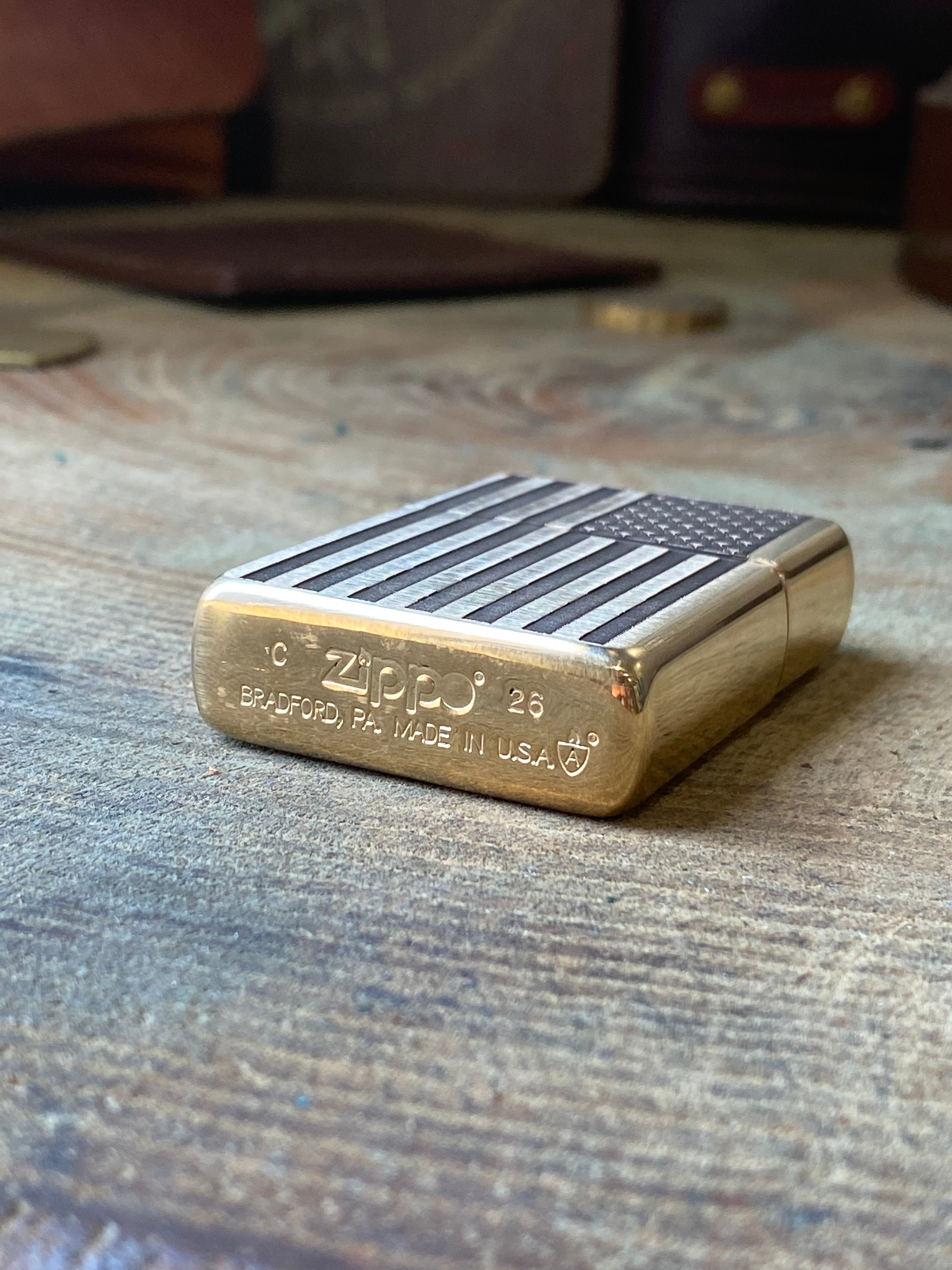 American Flag | Brass Armor Zippo
