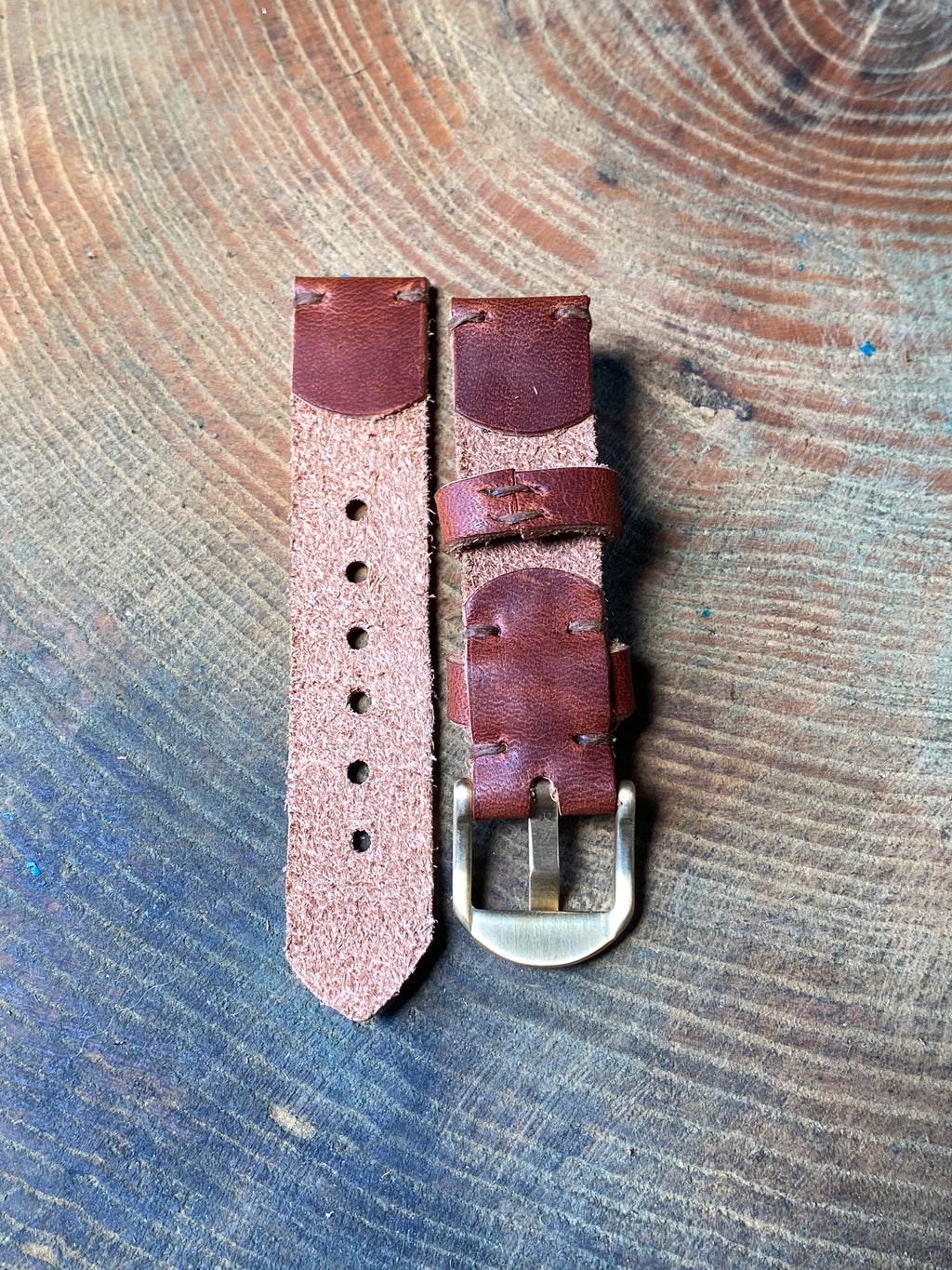 Defcon Field Issue Watch Strap | Horween Dublin | English Tan