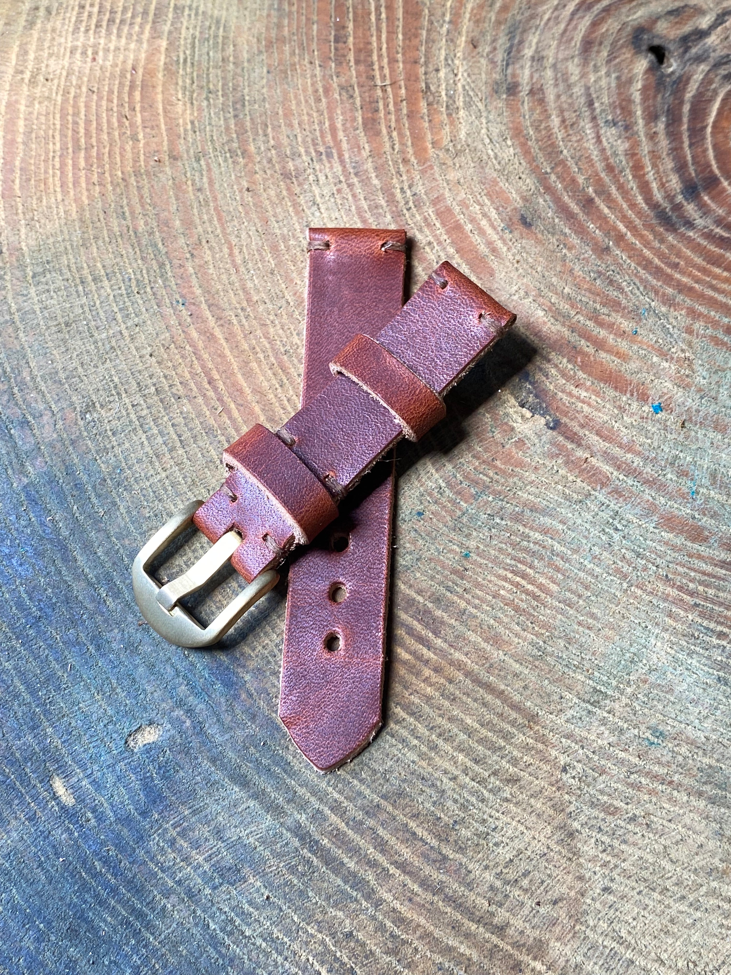 Defcon Field Issue Watch Strap | Horween Dublin | English Tan