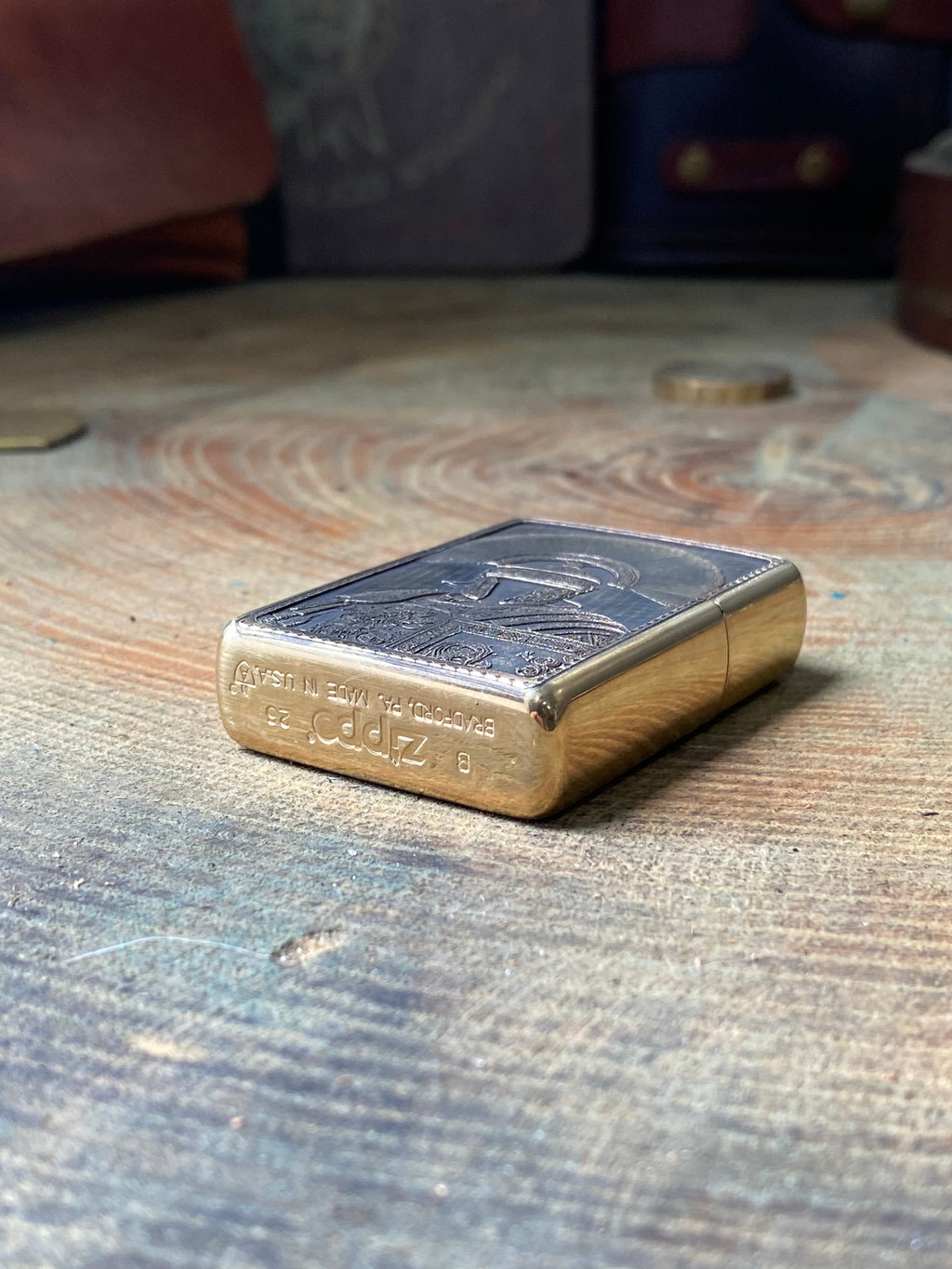 Roman Legionary 3D | Brass Armor Zippo