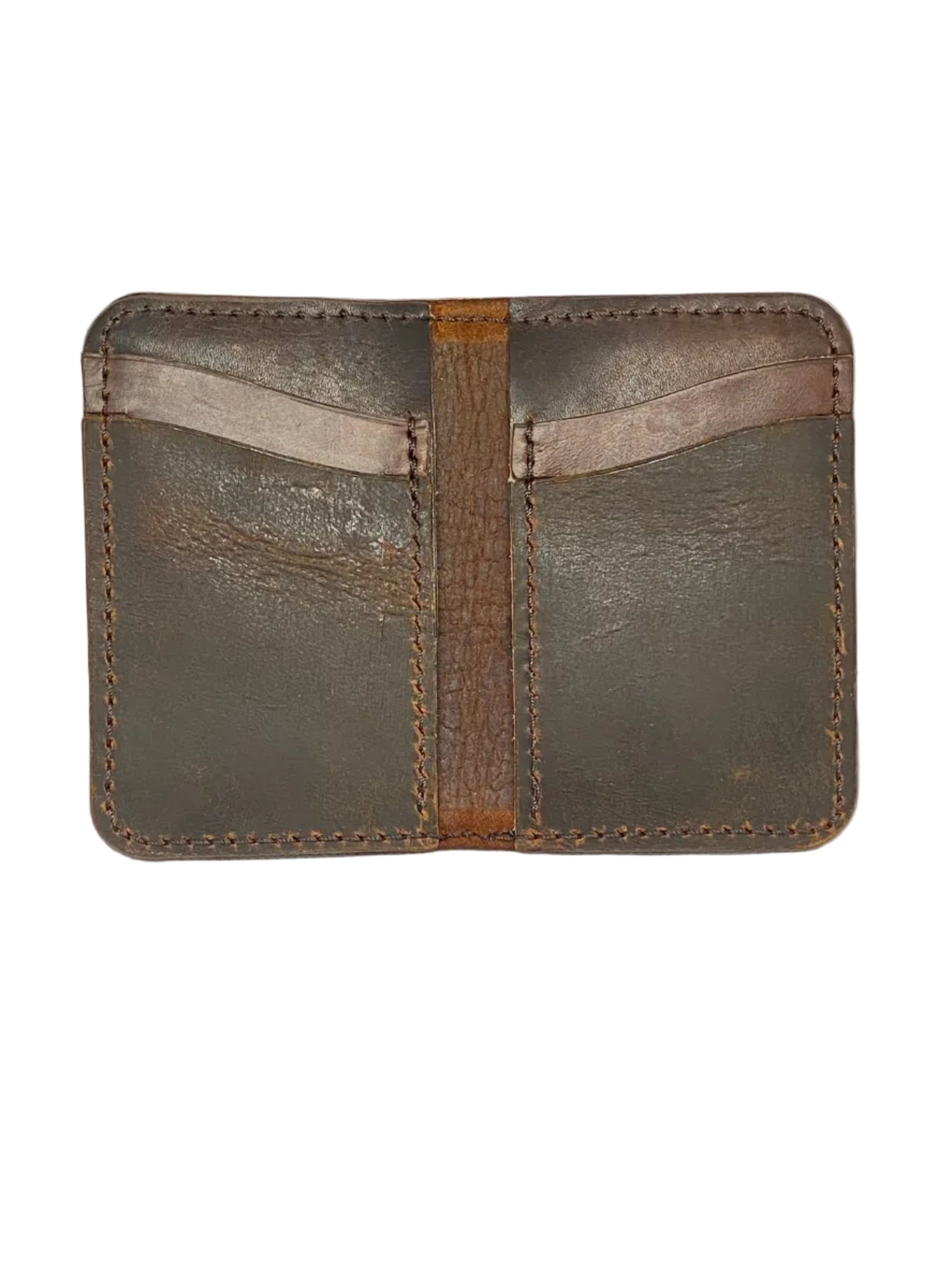 Defcon Vertical Wallet | Teton Stag | Cognac