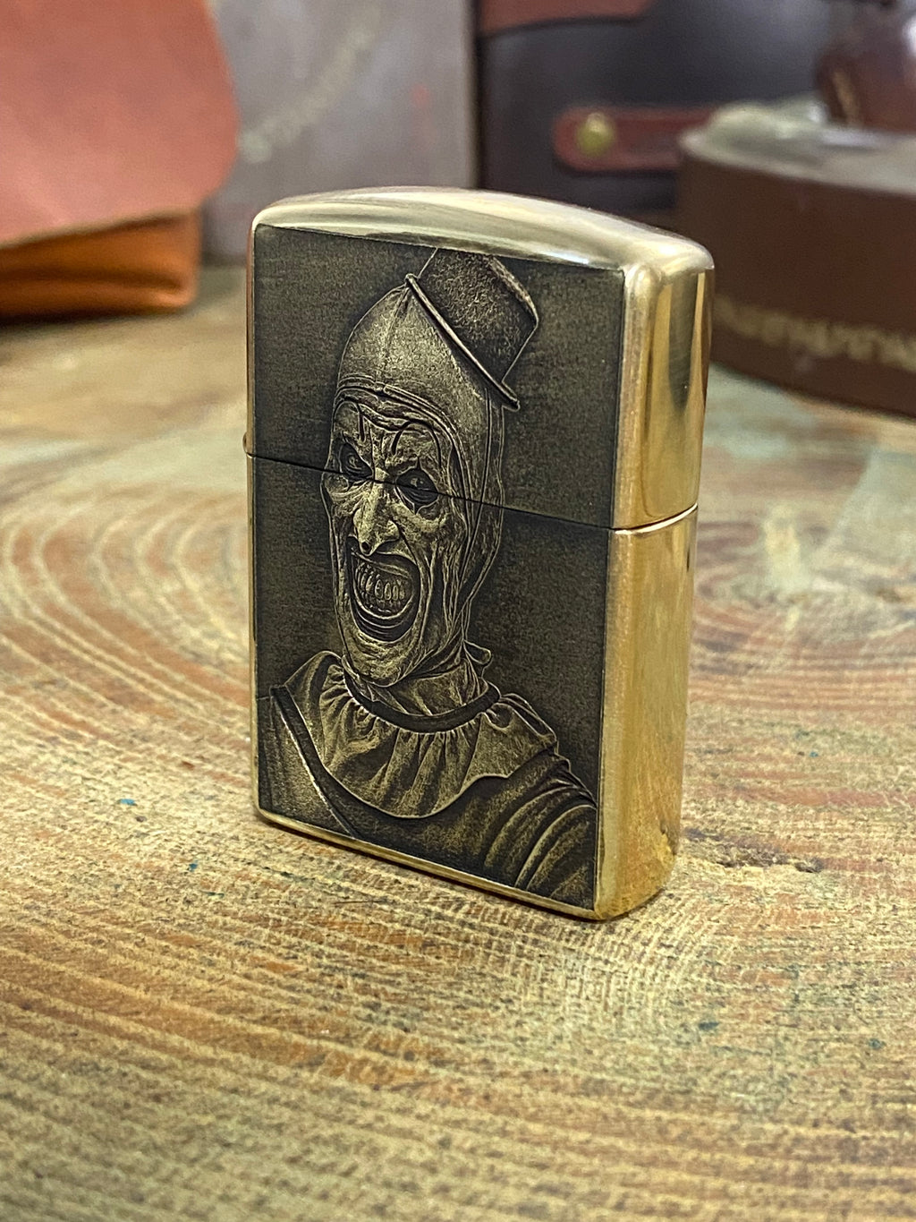 Terrifier 3D | Brass Armor Zippo
