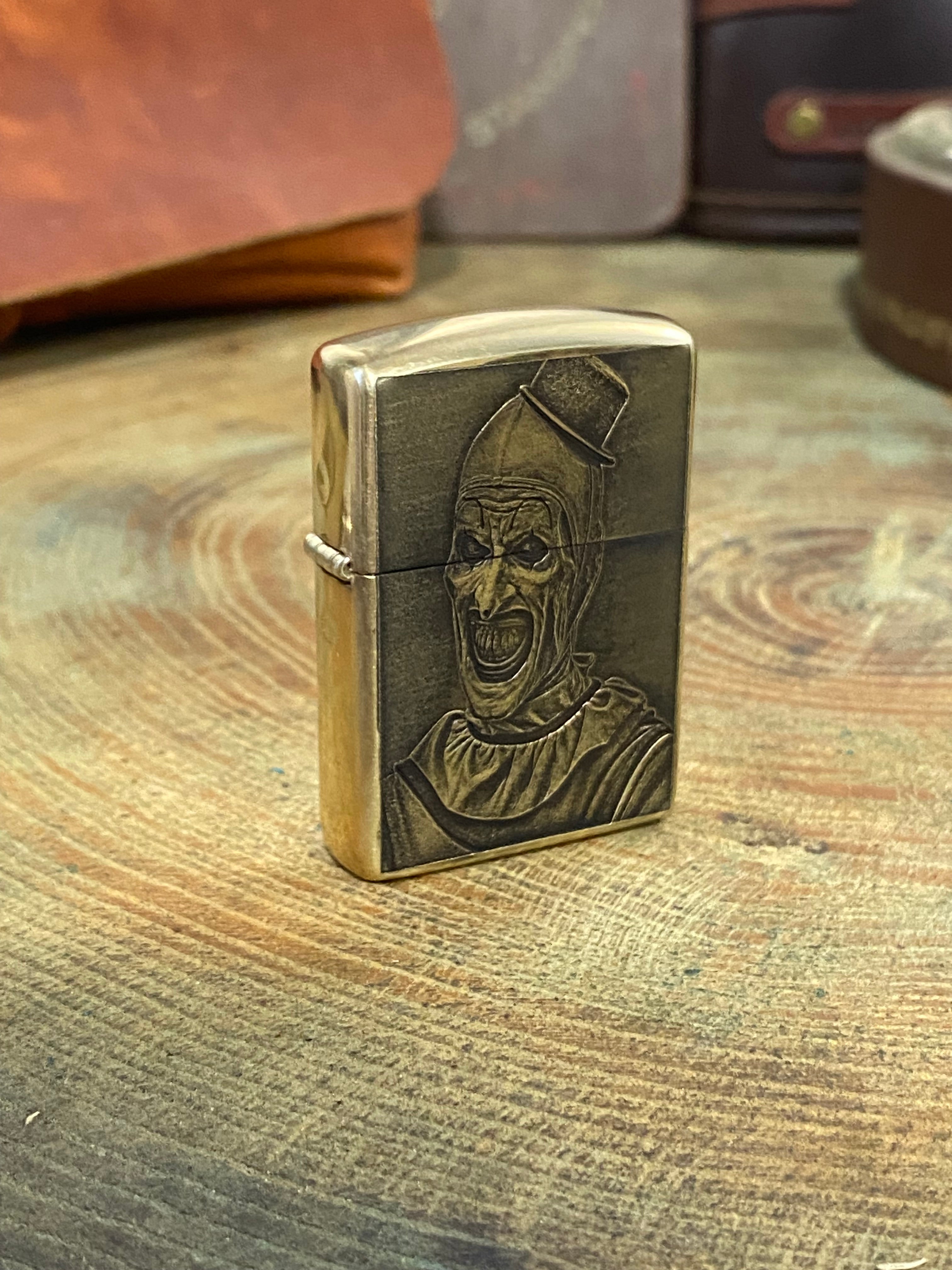 Terrifier 3D | Brass Armor Zippo