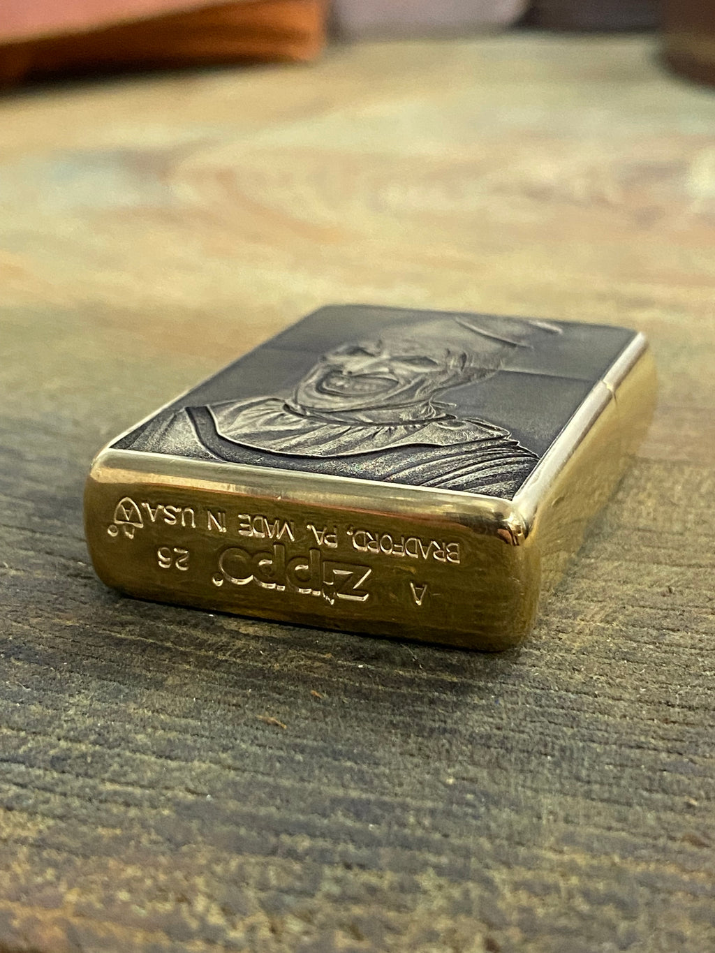 Terrifier 3D | Brass Armor Zippo