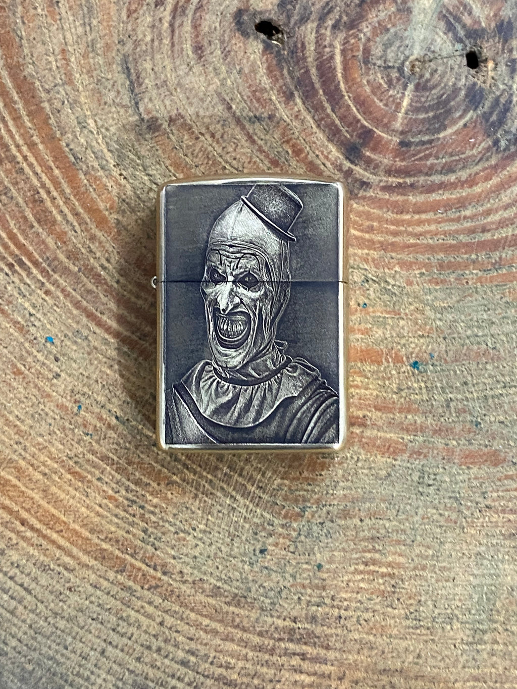 Terrifier 3D | Brass Armor Zippo