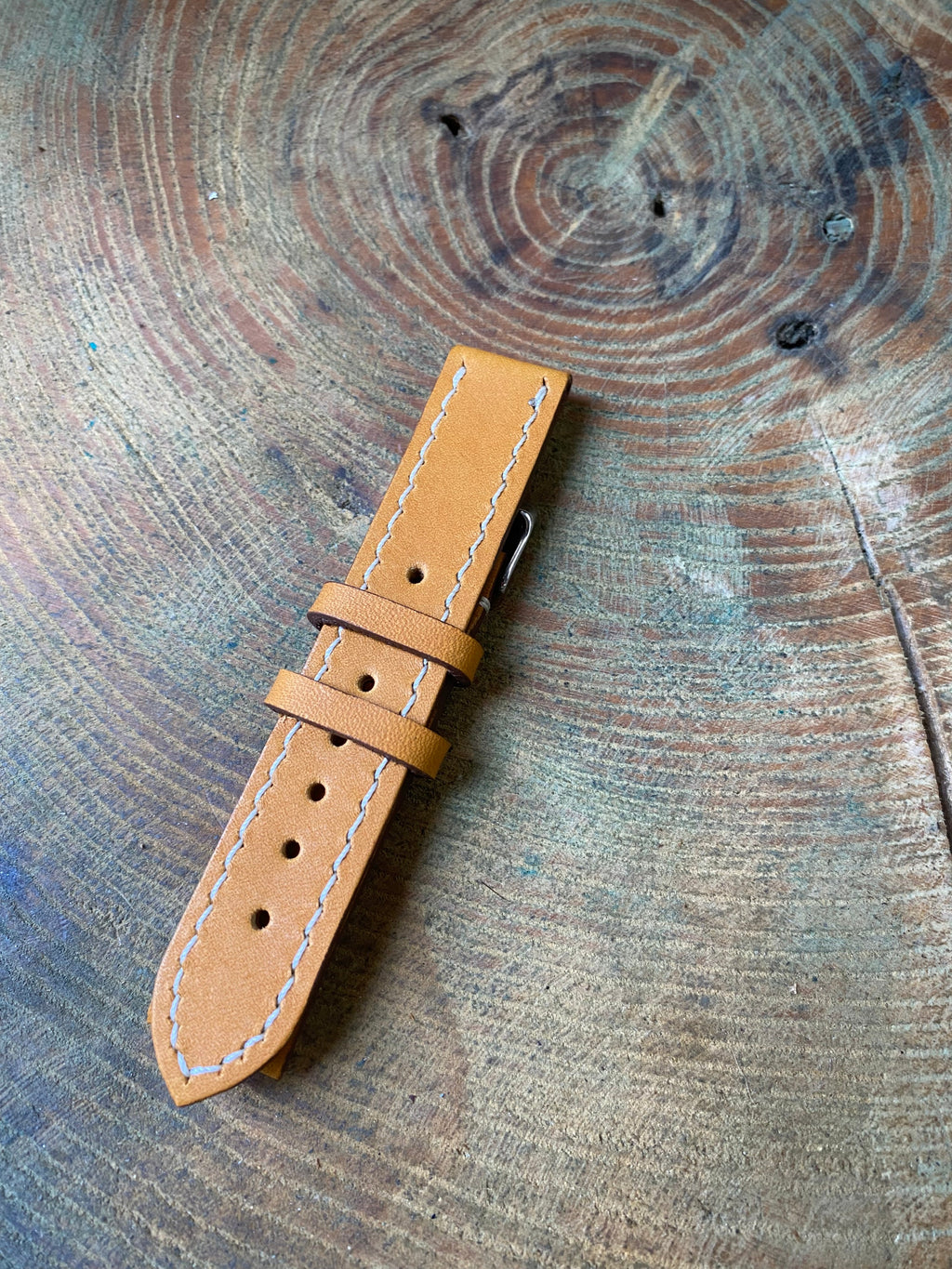 "Jackson" | Premium Watch Strap | Horween Baseball Glove Leather