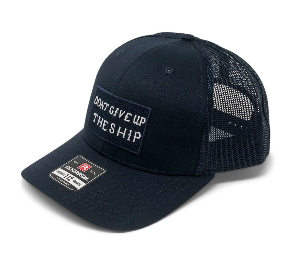 Don't Give Up the Ship Patch Hat | Richardson 112