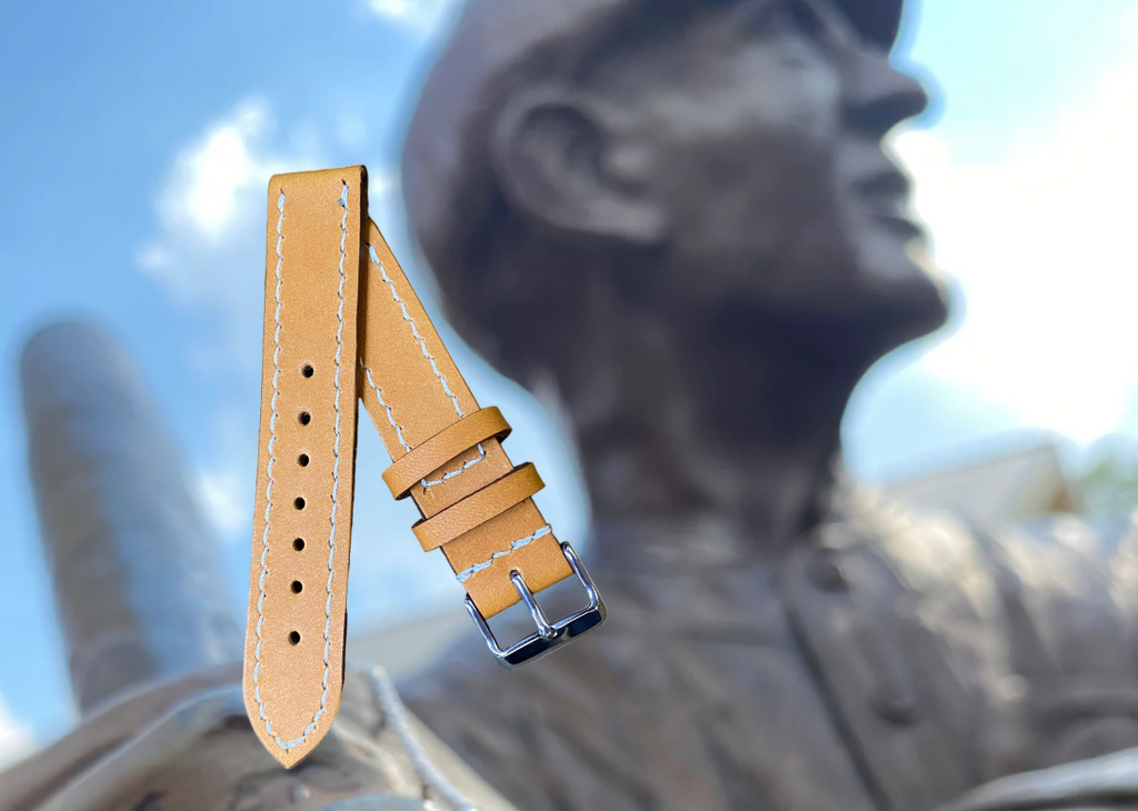 "Jackson" Strap | Horween Baseball Glove Leather