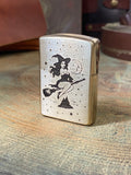 Witch Pinup | Brass Armor Zippo